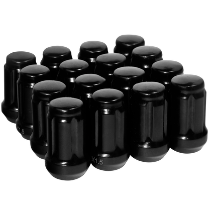 Nut Sack - Spline Wheel Nuts Set (Black) Wheel Products