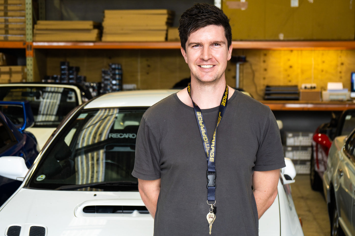 JDM Garage Lanyard