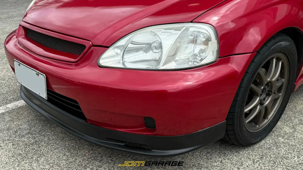 Honda Civic EK Front Lower Lip - PP Plastic - Exterior