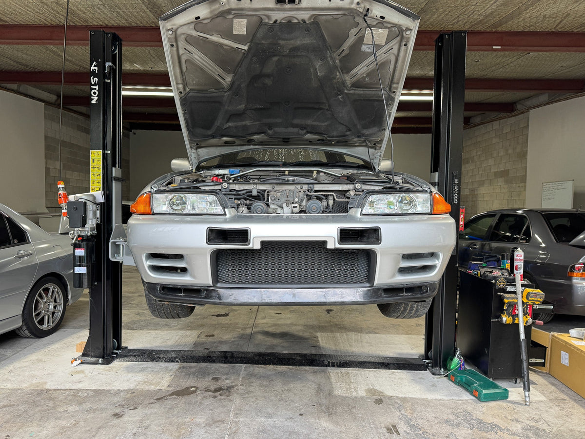 Nissan Skyline R32 GTR N1 Front Bumper - PU Plastic - Exterior