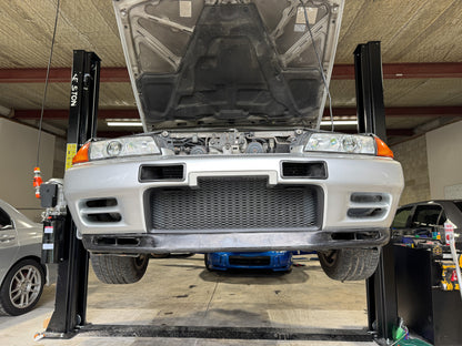 Nissan Skyline R32 GTR Left Front Bumper Duct ( N1 Vent ) - PU Plastic