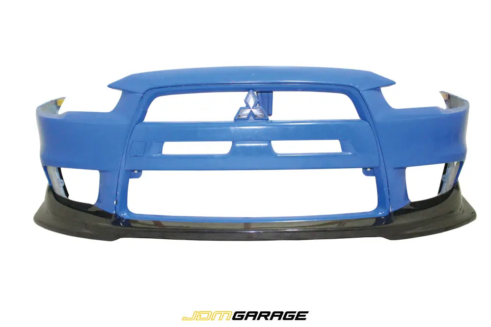 Mitsubishi Evo 10 Front Lower Lip - PU Plastic - Exterior