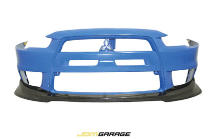 Mitsubishi Evo 10 Front Lower Lip - PU Plastic - Exterior