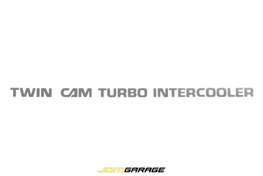 Nissan S13 Twin Cam Turbo Intercooler Decal - Stickers