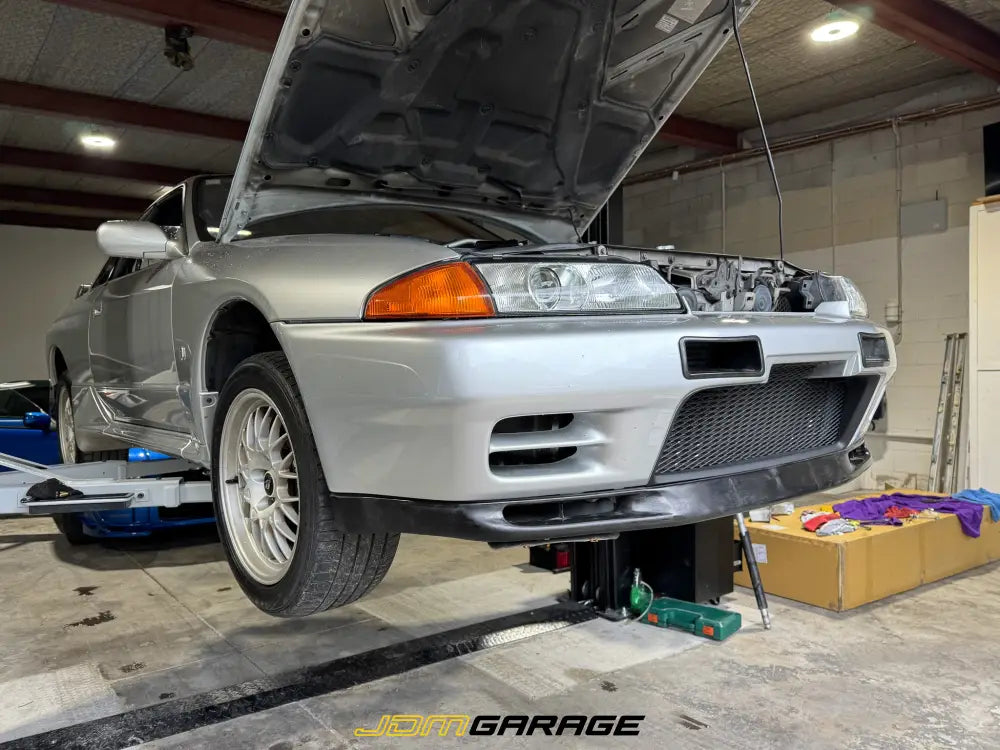 Nissan Skyline R32 GTR Front Lip - PU Plastic - Exterior