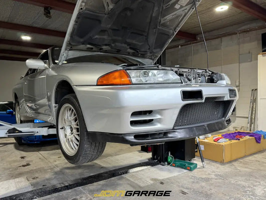 Nissan Skyline R32 GTR Front Lip - PU Plastic - Exterior