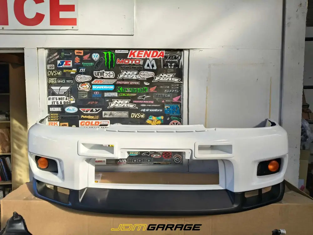 Nissan Skyline R33 GTR Front Lip - PU Plastic - Exterior