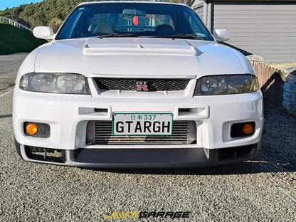 Nissan Skyline R33 GTR Front Lip - PU Plastic - Exterior