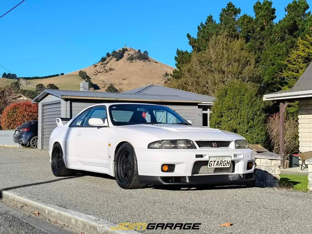 Nissan Skyline R33 GTR Front Lip - PU Plastic - Exterior