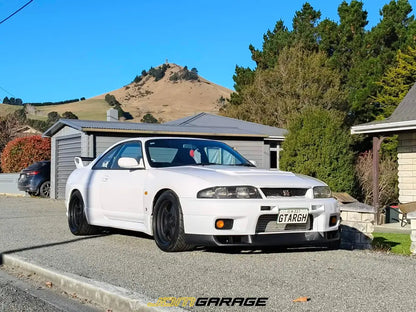 Nissan Skyline R33 GTR Front Lip - PU Plastic - Exterior