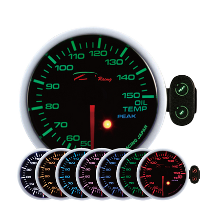 Depo Oil Temperature Gauge (C) - PK-SC Series - 52mm