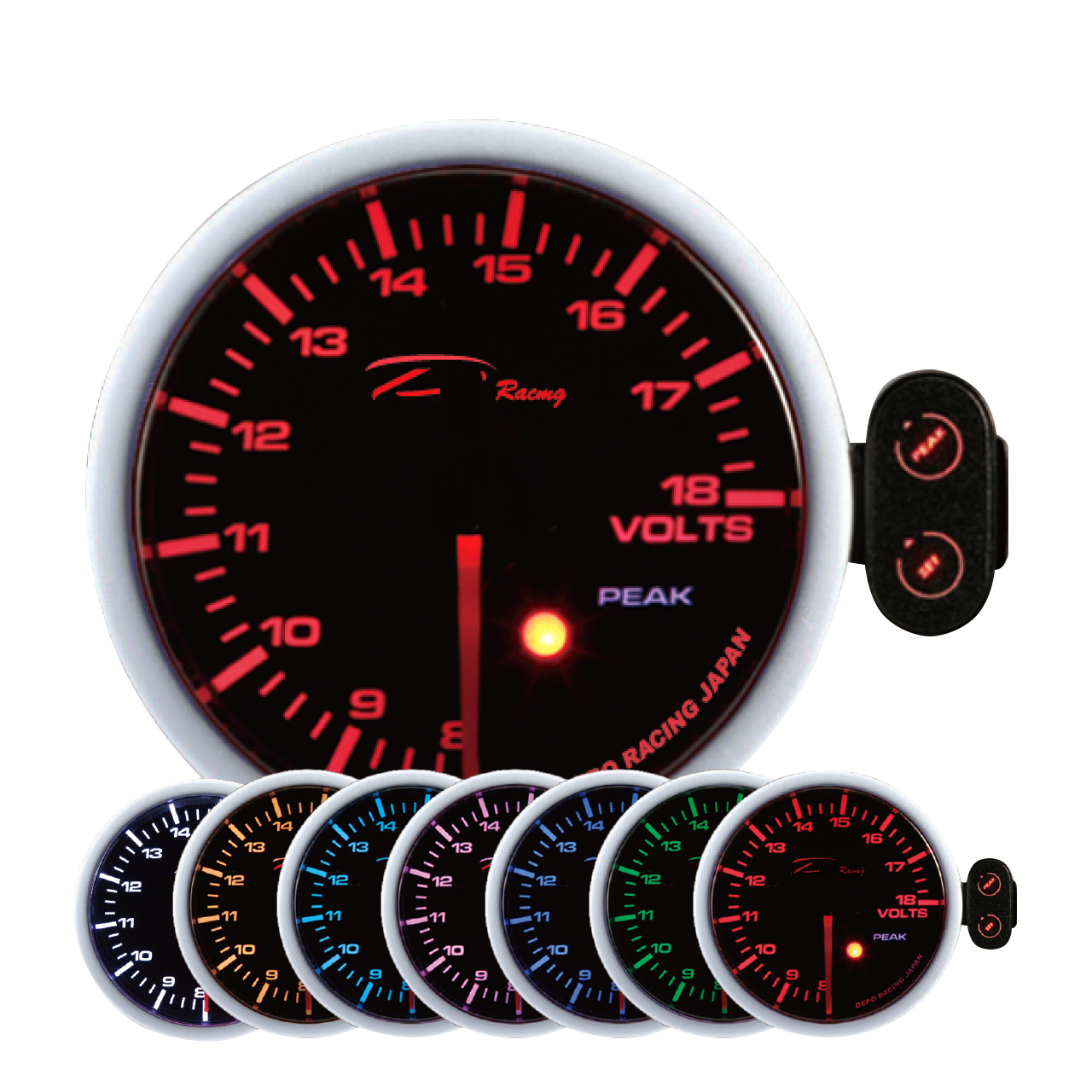 Depo Volt Gauge - PK-SC Series - 60mm
