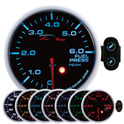 Depo Fuel Pressure Gauge (PSI) - PK-SC Series - 52mm