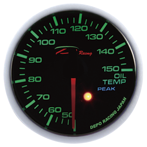Depo Oil Temperature Gauge (C) - PK-SC Series - 52mm