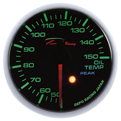 Depo Oil Temperature Gauge (C) - PK-SC Series - 52mm