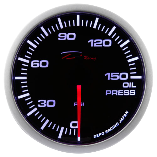 Depo Oil Pressure Gauge - WA Series - 52mm
