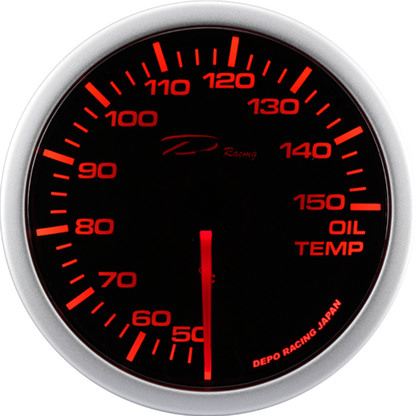 Depo Oil Temperature Gauge - WA Series - 52mm