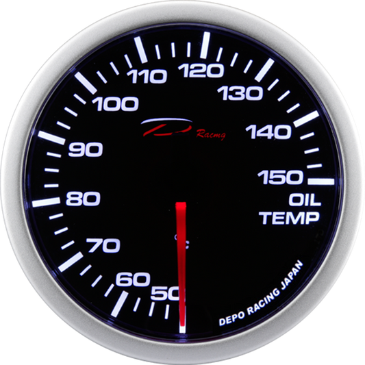 Depo Oil Temperature Gauge - WA Series - 52mm