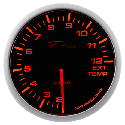 Depo Exhaust Temperature Gauge - WA Series - 52mm