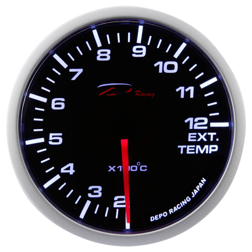 Depo Exhaust Temperature Gauge - WA Series - 52mm